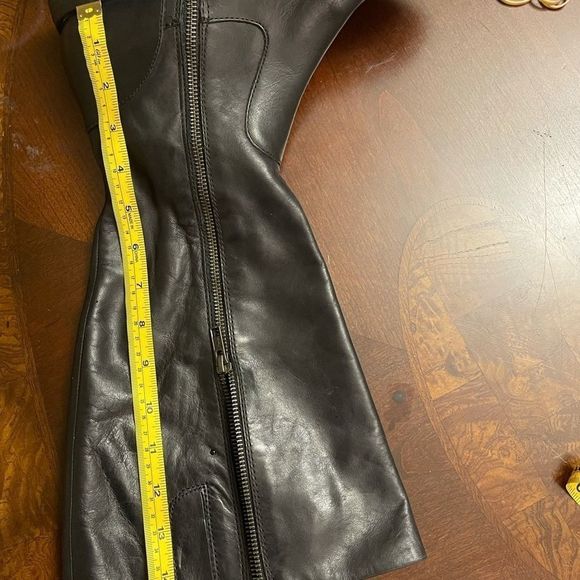Born black tall boots size US 8 - Picture 13 of 15